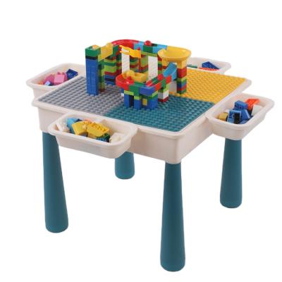 China Eco - Friendly Material Building Block Toys For Kids , Study Table , Building Block for sale