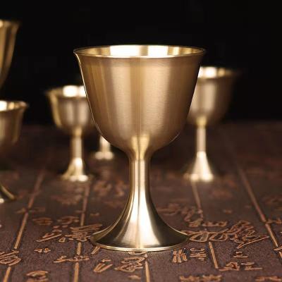 China Solhui Tumbler Wine Cocktail Cups Recycled European Copper Whiskey for sale