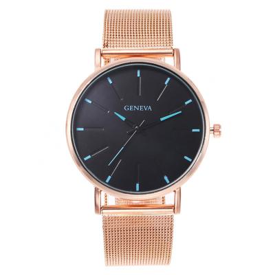 China Solhui Men's Stainless Steel Mesh Strap Simple Quartz Watch Custom Logo For Women Mens Watch for sale