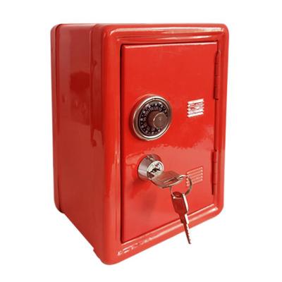 China Hot selling Solhui candy color metal mini personality simple creative modern iron safe box for sale