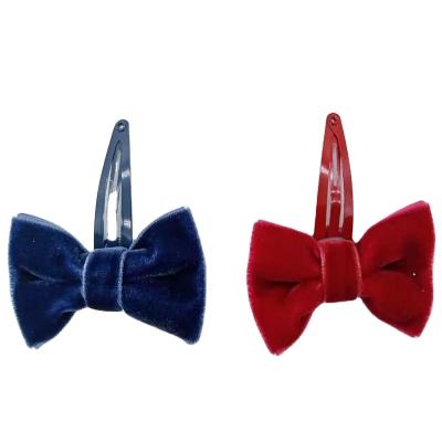 China 4CM Wholesale Girls Hairpin Decorative Bow Hairpin for sale