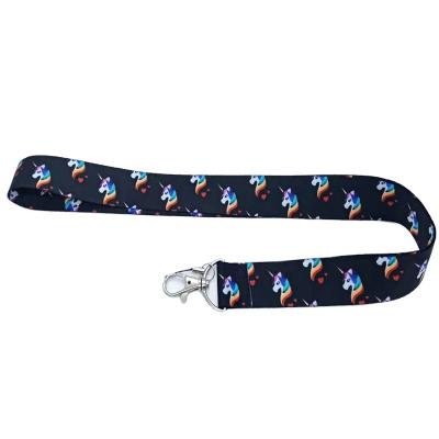 China Wholesale hot sale souvenir gifts promotion unicorn mobile phone lanyard sling sling badge bridle for sale