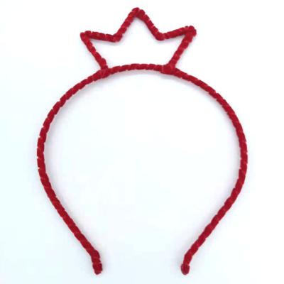 China Popular Wholesale Hot Sale Girls Crown Hair Band Hair Kid Hair Band for sale