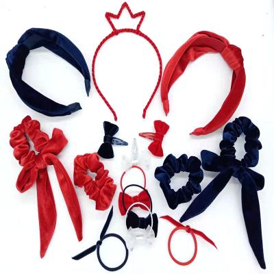 China Fashionable Customized 15 Piece Daily Hair Accessories Set For Christmas Celebration for sale