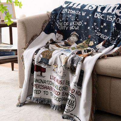 China Fashionable and durable newcomers design sofa cover warmth and solid dustproof tassel sofa cover for home use for sale