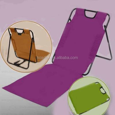 China Foldable Outdoor Beach Mat With Backrest for sale