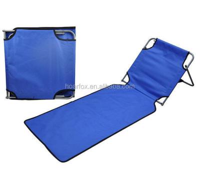 China Oxford Beach Carriable Mat With Steel Tube Frame for sale