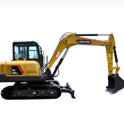 China The other price has LOVOL's preferential hydraulic excavator FR60E2-H for sale