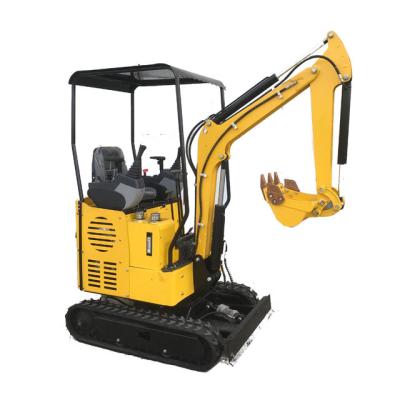 China Construction worksÂ   new price advantage china factory small mini excavator bagger 1.7 ton 1700kg hot sale digger for sale