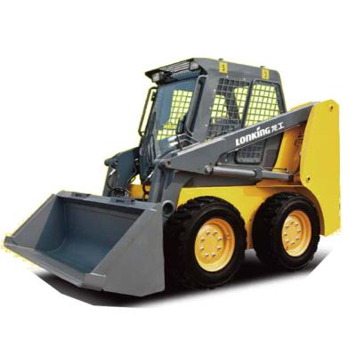 China Farms high efficiency skid steer loader CDM308 in stock for sale factory made skid steer loader CDM308 small small loader with parts for sale