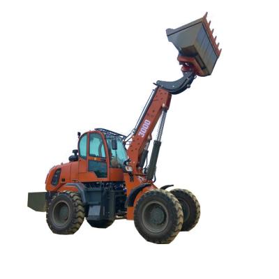 China Construction Material Shop Professional Telescopic Boom Loader Flexible And Efficient Mini Backhoe Loader Good Quality For Construction Work for sale