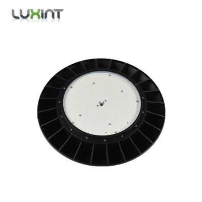 China LUXINT Warehouse High Lumen 100w 150w 200w Warehouse Lamp Fixtures UFO Led High Bay Lights for sale