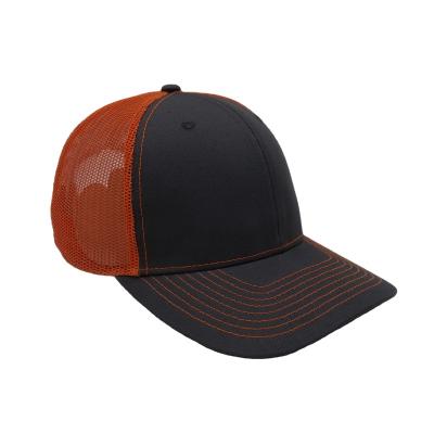 China JOINT Design Plain Snapback Hat With Nylon Mesh for sale