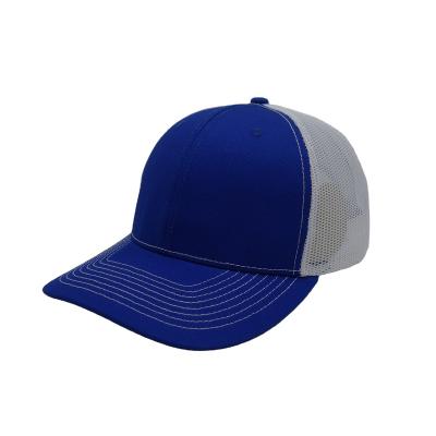 China COMMON Cotton Twill Snapback Hat With Nylon Mesh for sale