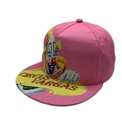 China COMMON digital printed hats and hats in pink color for sale