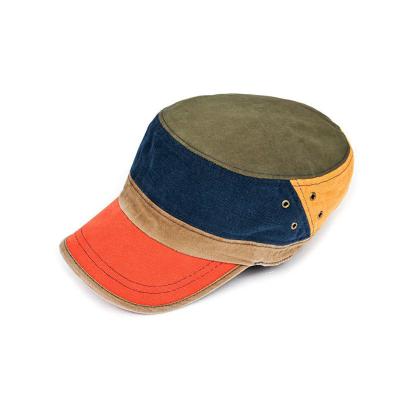 China COMMON Color Mixed Plain Custom Military Hat And Cap for sale