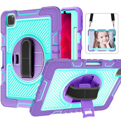 China Shockproof Tablet Cases With Grip Straps For Samsung Tab 8.0 One Tablet Case Tablet Cases For Kids for sale