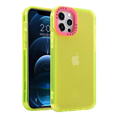 China New Arrival Phone Case Shockproof Solid Color TPU 2.0MM 3 in 1 Back Cover For SAMSUNG Edges IPHONE 11 A22 POCO C3 MOTO G30 ​​12 13 PRO max for sale