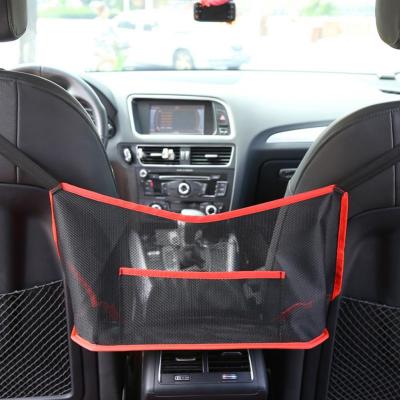 China Brief & Color Simple Car Pocket Net Purse Holder, Mesh Organizer, Car Storage Manufacture Back Seat Pocket for sale