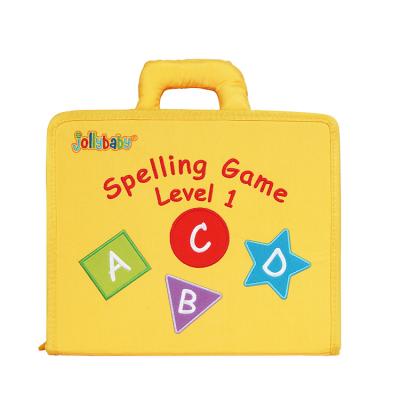 China Eductional preschool toys students spelling words baby flash card board busy montessori board book for sale