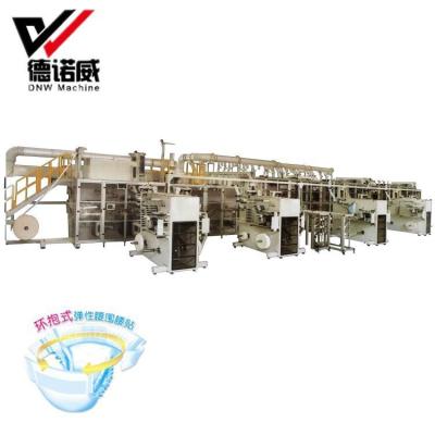 China Haina Used Baby Diaper Manufacturing Machine Diaper Production Machine for sale