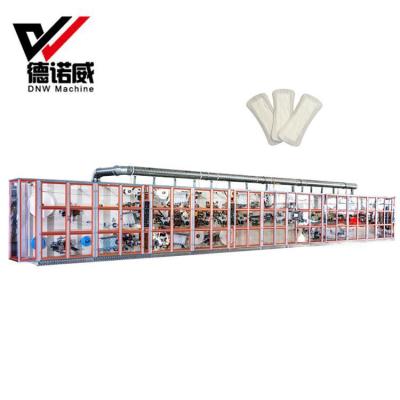 China Mini Tractor Sanitary Napkin Production Line Full Servo Driven for sale