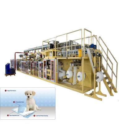 China Low Cost Ladies Pad Making Machine  Economical Type Semi Servo for sale