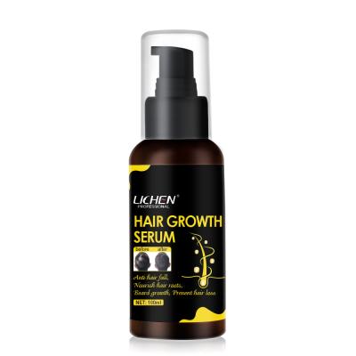 China 100ml Loss Prevention Factory Price Hair Thickening Regrowth Serum Private Label Fast Hair Growth Serum For Women Men for sale