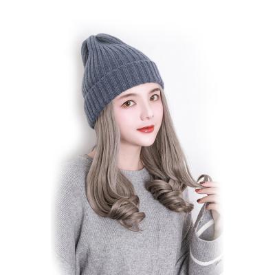 China Other Convenient Multi Color 35cm Chemical Fiber Wig Cap Detachable Wig Cap Wig for sale