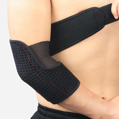 China EDIOM OEM ODM Neoprene Polyester Eco-friendly Comfortable Breathable Elastic Sports Elbow Brace Elbow Support for sale