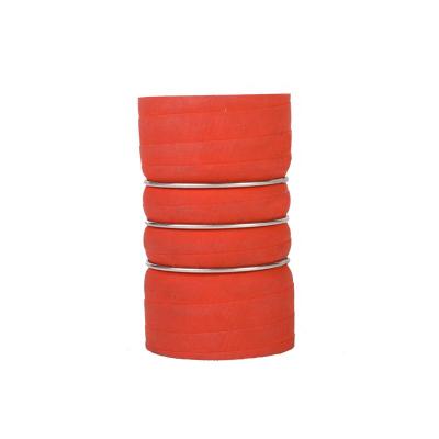 China Red Mercedes Benz Qinghe dezheng silicone bumps hose intercooler hose silicone air charger hose for Merce des be nz truck 9040940782 for sale