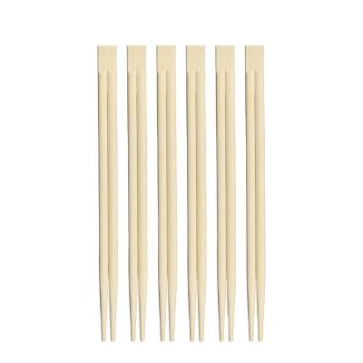 China Personalized Ranson Disposable Wooden Eco-friendly Biodegradable Round Disposable Bamboo Sushi Chopsticks Set for sale