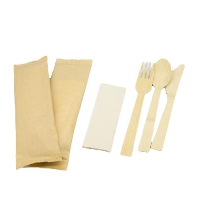 China Birch Wood Spoon / Biodegradable Bulk Forks / Disposable Wooden Knives Cutlery Set Ranson 049 for sale