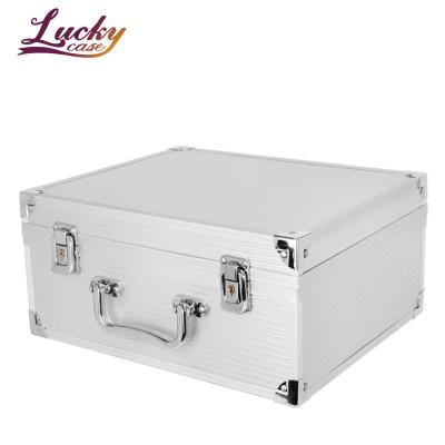 China Metal Aluminium Tattoo/Briefcase Carrying Case Rotary Tools Machine Storage Box Equipment Box for sale