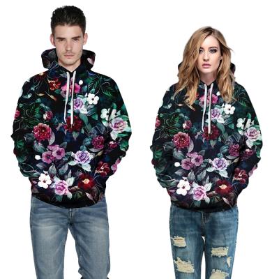 China Hot Sale Couples Loose Sweatshirts Breathable Digital Printing Female Wear Autumn Winter Long Sleeve Hoodies for sale