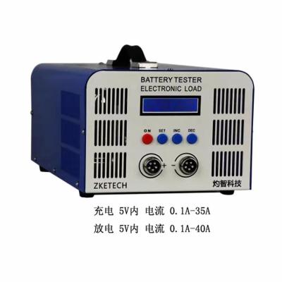 China ZKE EBC-A40L lithium lifepo4 battery 5V 40A battery charge discharge capacity tester solar battery tester EBC-A40L for sale