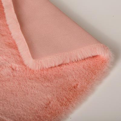 China High Quality Garment Plush Faux Fur Fabrics Rabbit Winter Coat Fabric for sale