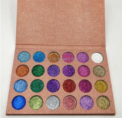 China Popular Famous EYE Cosmetics 24colors Organic Eyeshadow Palette Make Your Own Brand Make Up Eyeshadow for sale