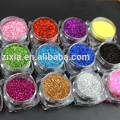 China Wholesale Waterproof Metallic Loose Eyeshadow Metallic Makeup Glitter Private Label Vegan Cosmetics Mini Powder Case for sale