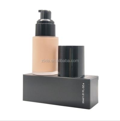 China Best quality zixia6140 waterproof foundation makeup manufacturers 10 colors nutritious creamy liquid foundation for sale