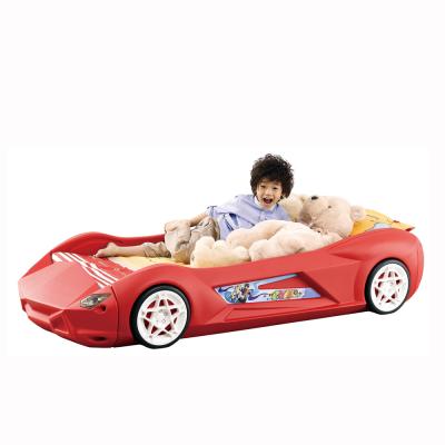 China Modern Children's Sport Car Bed Furniture with LED Light and Music Function for Option for sale