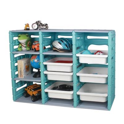 China 2021 New Product Modern CHING CHING Children's Furniture 3 Cabinets With 6 Small Drawers And 3 Shelves for sale