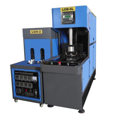 China Bottle Semi Automatic Pet Blowing Machine , Drink Bottles Blow Molding Machine for sale