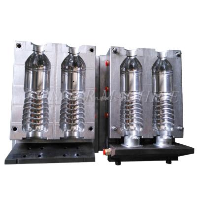 China 2 cavity steel semi-automatic bottle making mold/PET bottle blow molding for sale