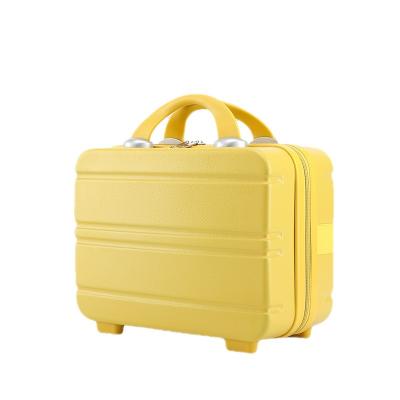 China Fashion Large Capacity Cosmetic Case Small Suitcase Storage Female Bag 14inch Mini Suitcase for sale