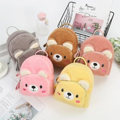 China Other Wholesale Kids Plush Backpack Bags Kids School Bags Cute Kid Schoolbag For Kindergarten for sale