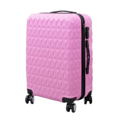 China High Quality Custom Bottom Spinner 4 Wheels Combination Lock Travel ABS Lightweight Suitcase Box With Handle for sale