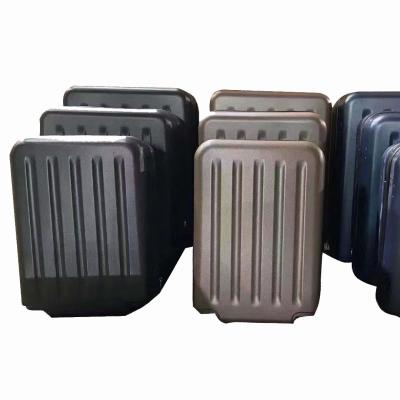 China 12pcs Travel Bottom ABS Bags Semi-Complete Luggage 4 Wheel Luggage Trolley Bags Sets Trolley Bag for sale