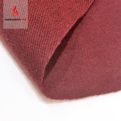 China Factory Wholesale Knitted 100% Cotton Terry Cloth Flame Retardant Hoodie Fabric for sale