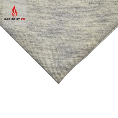 China Flame Retardant Knitted Nomex Aramid IIIA Fr Jersey Antistatic Fabric for sale